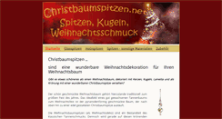 Desktop Screenshot of christbaumspitzen.net